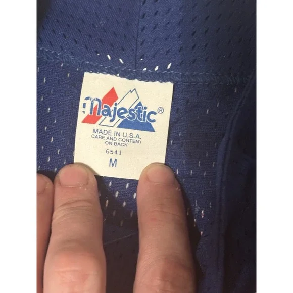 Majestic New York Mets Youth Baseball Jersey Blue Mike Piazza MLB 6541 METHY - Picture 14 of 14